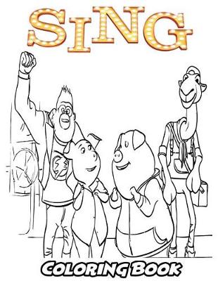 Book cover for Sing Coloring Book