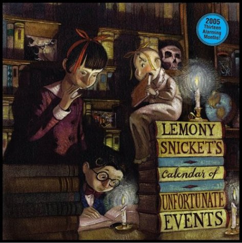Book cover for Lemony Snickets Calendar of Unfortunate