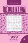 Book cover for Sudoku No Four in a Row - 200 Hard to Master Puzzles 9x9 (Volume 4)