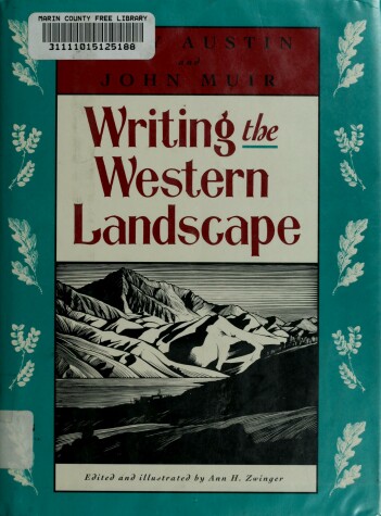 Book cover for Writing the Western Landscape