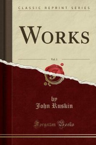Cover of Works, Vol. 1 (Classic Reprint)