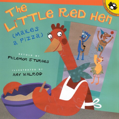 Book cover for The Little Red Hen Makes a Pizza