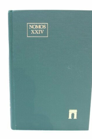 Cover of Ethics, Economics, & the Law Nomos 24 HB