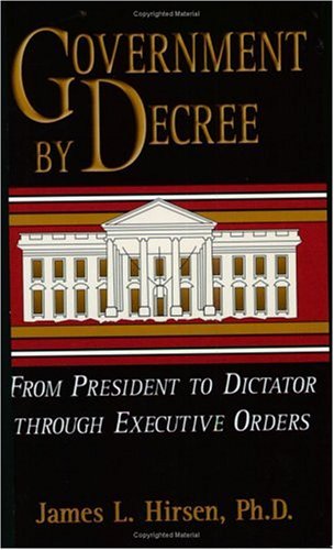 Book cover for Government by Decree