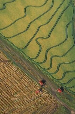 Cover of Farm Journal Rice Fields Harvest Aerial Shot