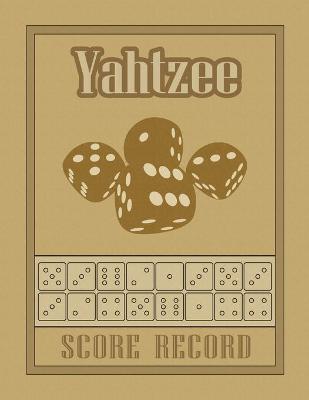 Book cover for Yahtzee Score Record