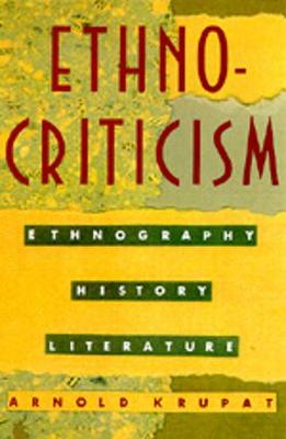 Book cover for Ethnocriticism