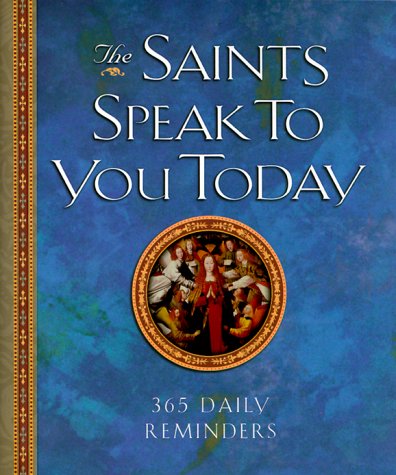 Book cover for The Saints Speak to You Today