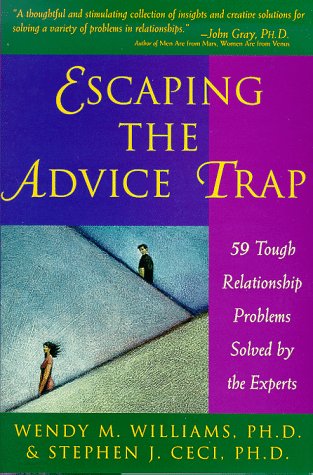 Book cover for Escaping the Advice Trap