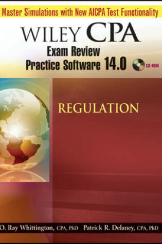 Cover of Wiley CPA Examination Review Practice Software 14.0 Reg