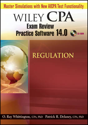 Book cover for Wiley CPA Examination Review Practice Software 14.0 Reg
