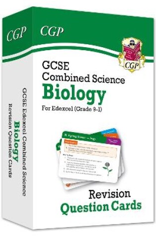 Cover of GCSE Combined Science: Biology Edexcel Revision Question Cards