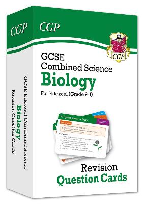 Book cover for GCSE Combined Science: Biology Edexcel Revision Question Cards