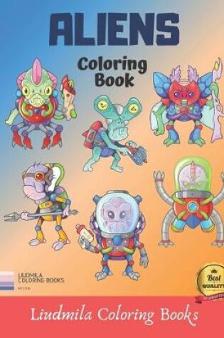 Cover of Coloring Book Aliens