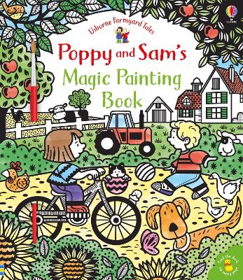 Book cover for Poppy and Sam's Magic Painting Book