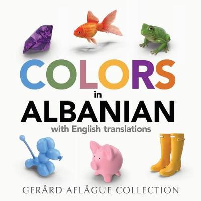 Book cover for Colors in Albanian