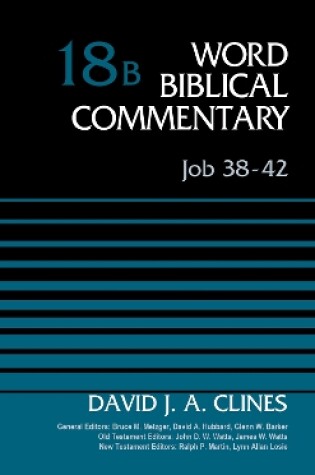 Cover of Job 38-42, Volume 18B
