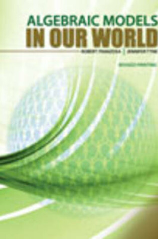 Cover of Algebraic Models in Our World