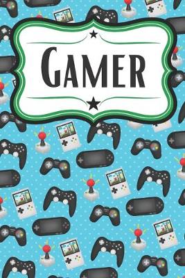 Book cover for Joystick and Console Gamer Notebook