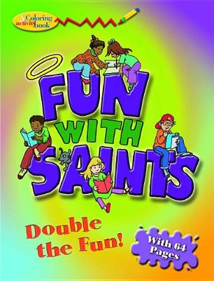 Book cover for Fun with Saints Color & Activity Bk