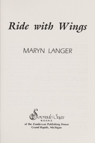 Cover of Ride with Wings