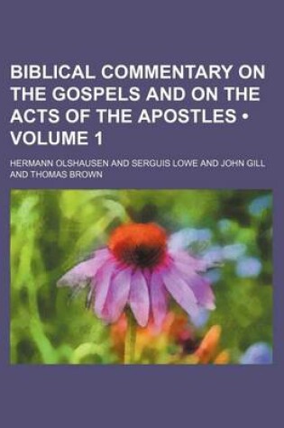 Cover of Biblical Commentary on the Gospels and on the Acts of the Apostles (Volume 1)