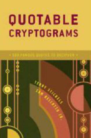 Cover of Quotable Cryptograms