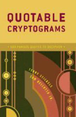 Book cover for Quotable Cryptograms