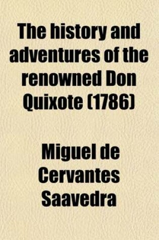 Cover of The History and Adventures of the Renowned Don Quixote (1786)