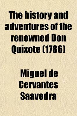 Book cover for The History and Adventures of the Renowned Don Quixote (1786)