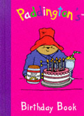 Book cover for Paddington's Birthday Book