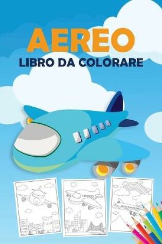 Cover of Aereo Libro da Colorare