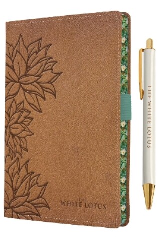 Cover of The White Lotus Journal and Pen Set