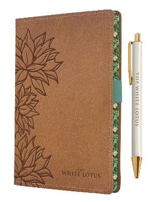 Cover of The White Lotus Journal and Pen Set