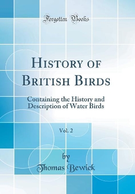 Book cover for History of British Birds, Vol. 2