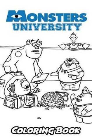 Cover of Monsters University Coloring Book