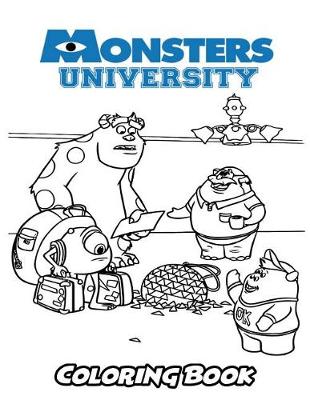 Cover of Monsters University Coloring Book