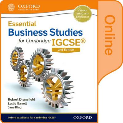 Book cover for Essential Business Studies for Cambridge IGCSE®