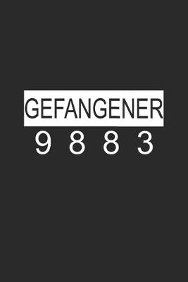 Book cover for Gefangener 9883