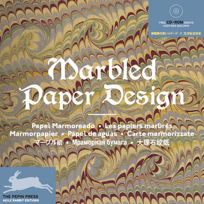 Book cover for Marbled Paper Design