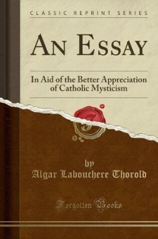 Cover of An Essay