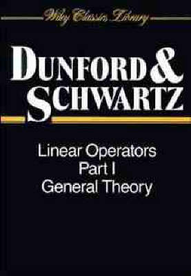 Book cover for Linear Operators Pt 1 - General Theory