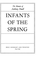 Book cover for Infants of the Spring