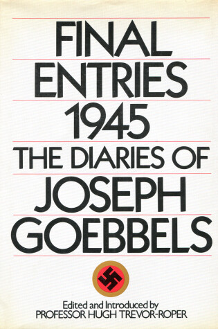 Cover of Final Entries 1945