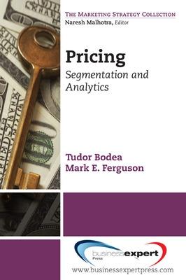 Book cover for Pricing: Segmentation and Analytics