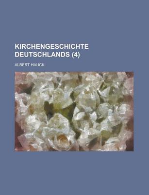 Book cover for Kirchengeschichte Deutschlands (4 )