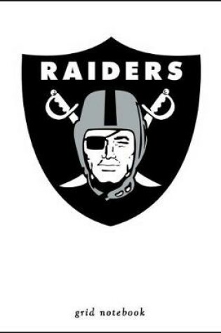 Cover of Raiders grid notebook