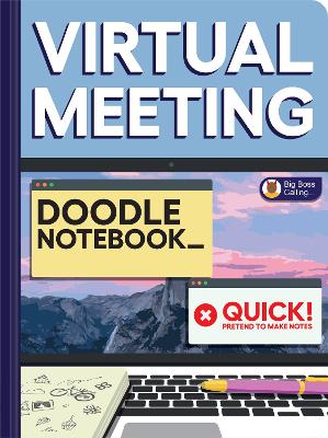 Book cover for Virtual Meeting Doodle Notebook