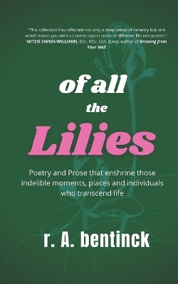 Book cover for Of all the Lilies