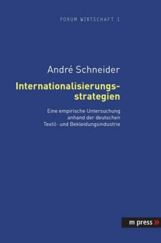 Cover of Internationalisierungsstrategien